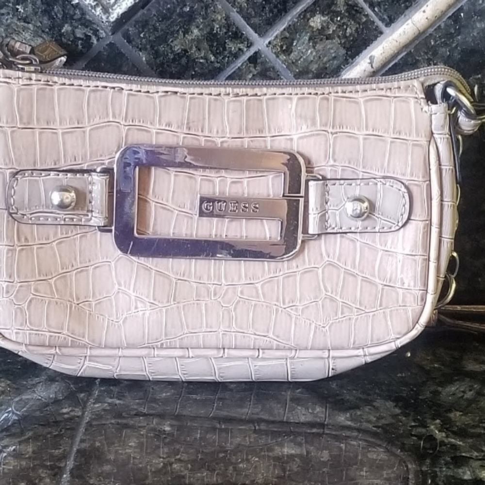Beige Guess purse